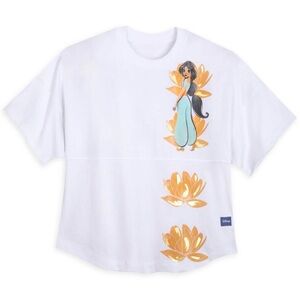 NWT Disney Parks Jasmine “Unlock the Magic” Half Sleeve Spirit Jersey XL